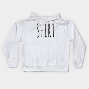 What is This Tee Stretchy Letters Kids Hoodie